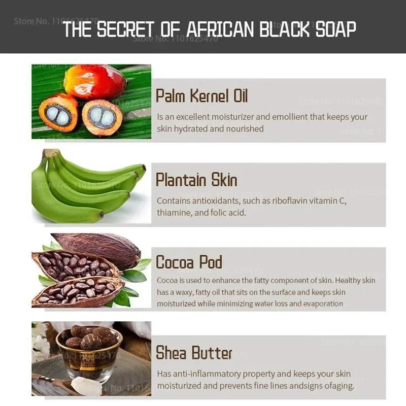 African Black Soap – Natural, Moisturizing & Anti-Aging Care