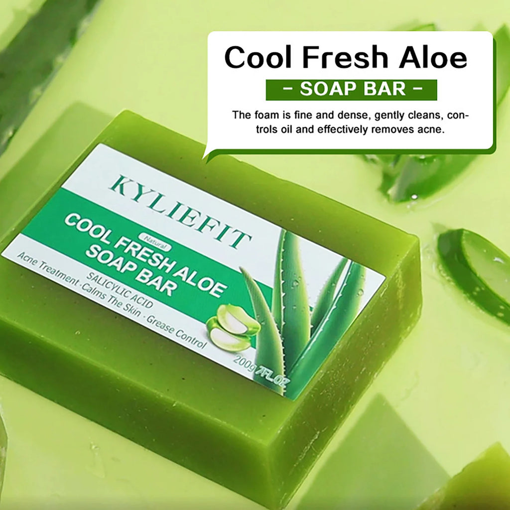 AILKE Aloe Vera Whitening Soap – Brightening & Acne Care