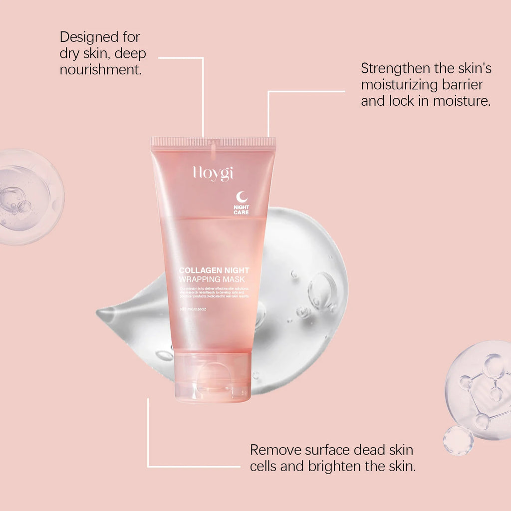Hydrating Collagen Night Mask for Firm, Glowing Skin