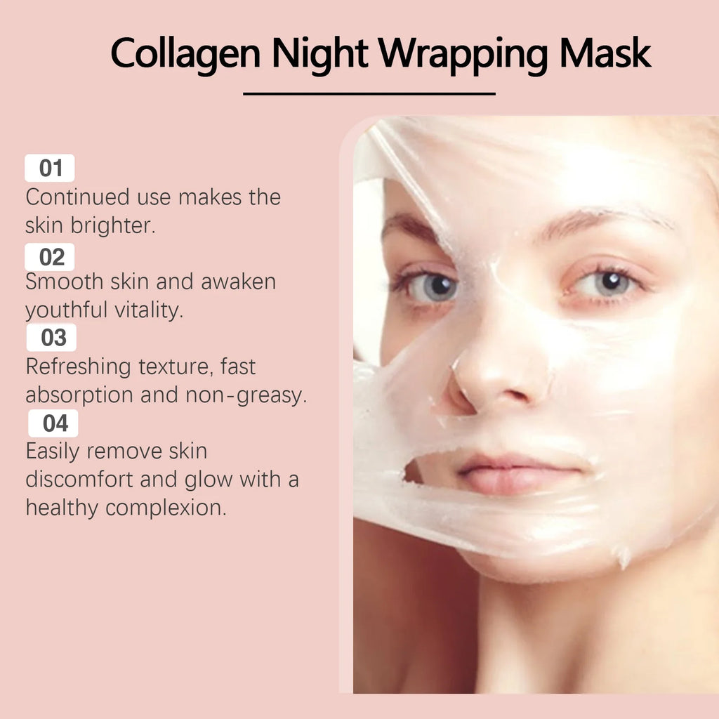Hydrating Collagen Night Mask for Firm, Glowing Skin