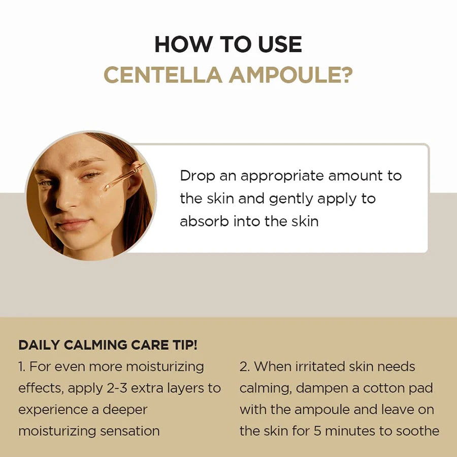 Centella Glow Ampoule — Calm & Firm Sensitive Skin