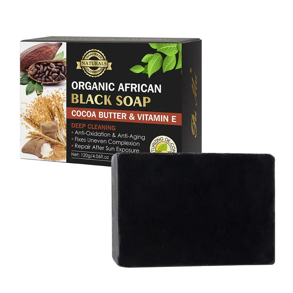 African Black Soap – Natural, Moisturizing & Anti-Aging Care