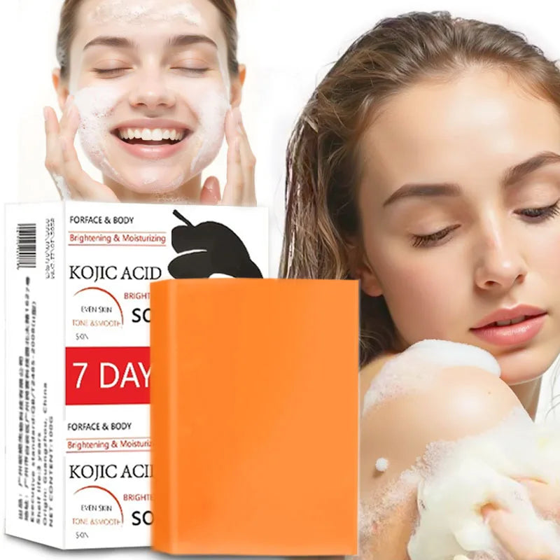 Handmade Kojic Acid Whitening Soap - Deep Cleanse and Brighten Skin